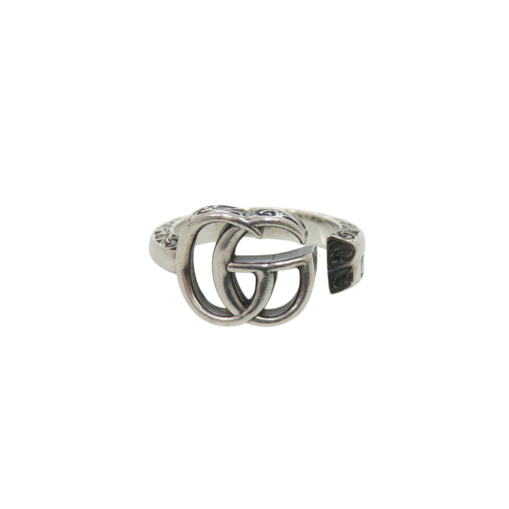 Gucci Arabesque Double G Sterling Silver 925 Ring (0333GUCCI)